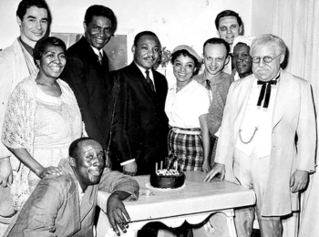 ‘Purlie Victorious’ originally premiered on Broadway in 1961 and starred Ossie Davis, Ruby Dee, Alan Alda, Godfrey Cambridge, Sorrell Booke and Beah Richards. For the production’s 100th performance, the Rev. Martin Luther King Jr. visited the company and celebrated the milestone with the troupe. (Thomas E. Poag)