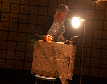 Geoff Sobelle. Photo: Allie Dearie