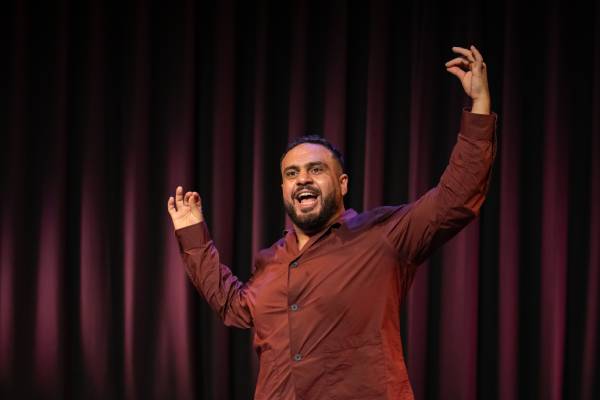 Alaa Shehada performs THE HORSE OF JENIN